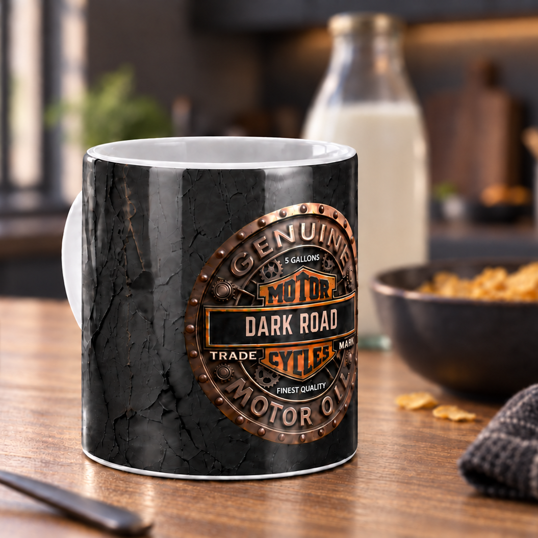 Tazza Decorata tramite Sublimazione 10 oz – Dark Road