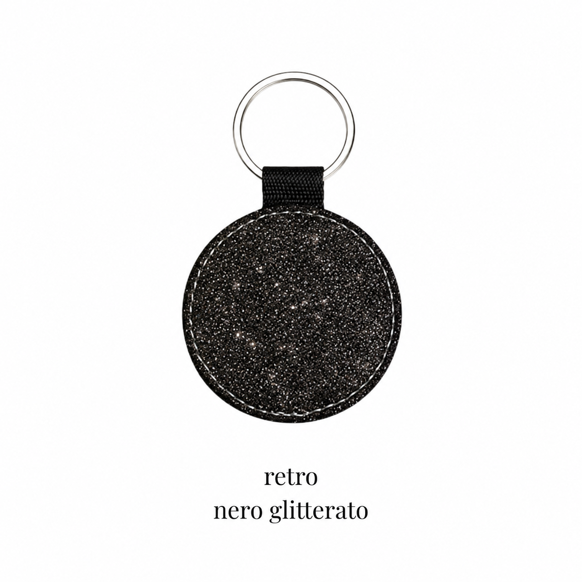 Portachiavi Rotondo 5.3x5.3 cm "Pagliaccetto" ...Retro a Scelta