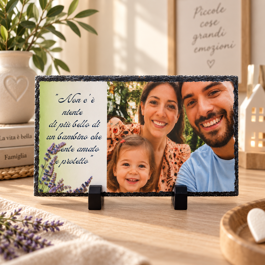 Pietra in Ardesia da Sublimazione Personalizzabile