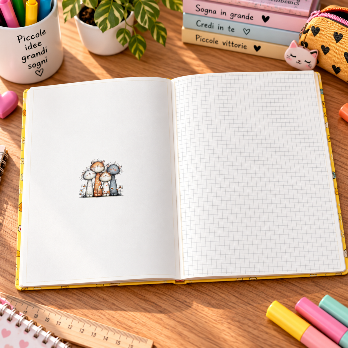 quaderno scolastico quadretti 0.5mm
